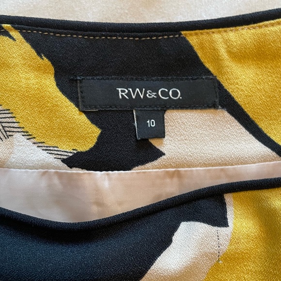 RW&CO. Pink and Yellow Skirt - Picture 6 of 9
